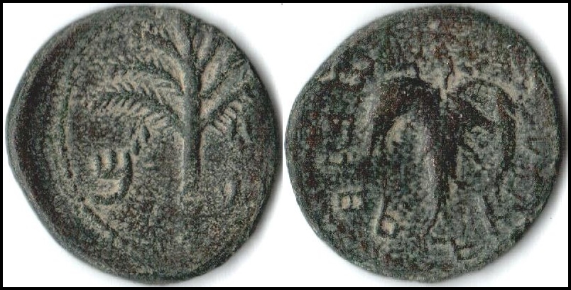 Lot 31 - ancient coinage Ancient Jewish Coins - Romano House of Stamp sales ltd Auction #43 Lot 31 - ancient coinage Ancient Jewish Coins - Romano House of Stamp sales ltd Auction #43