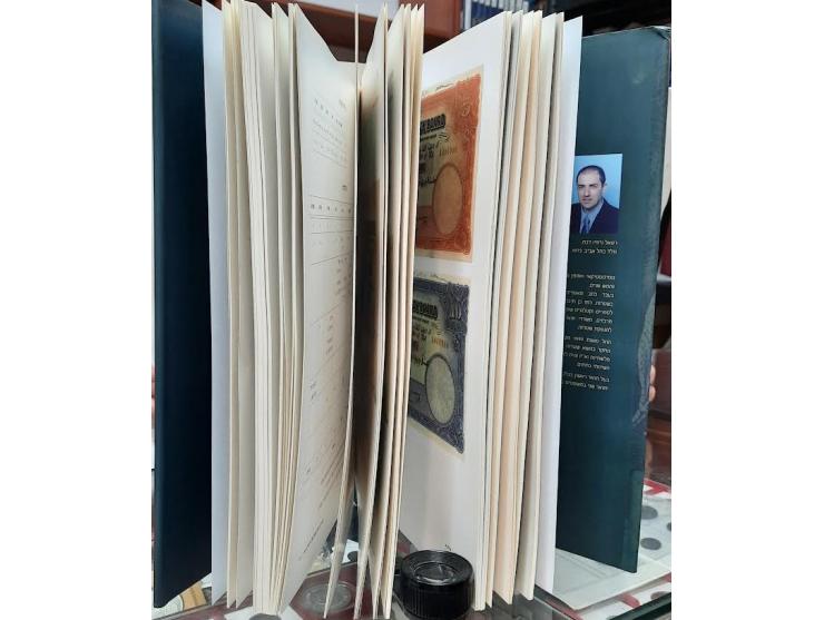 The Currency Notes of the Palestine Currency Board by Raphael Dabbah is a comprehensive coffee table book that archives and f