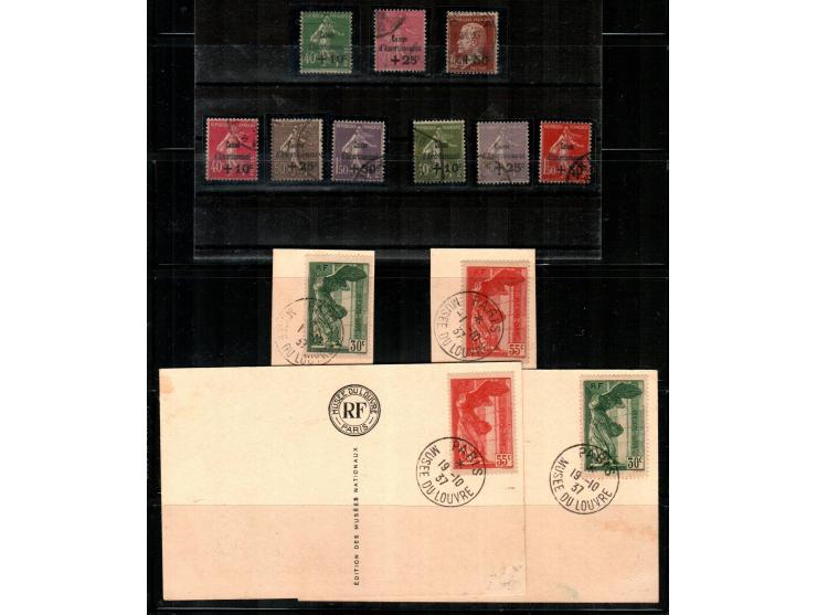 France, 1929–1960. Small but useful collection of issues in mixed condition, including both mint (some with hinge/sticker) an