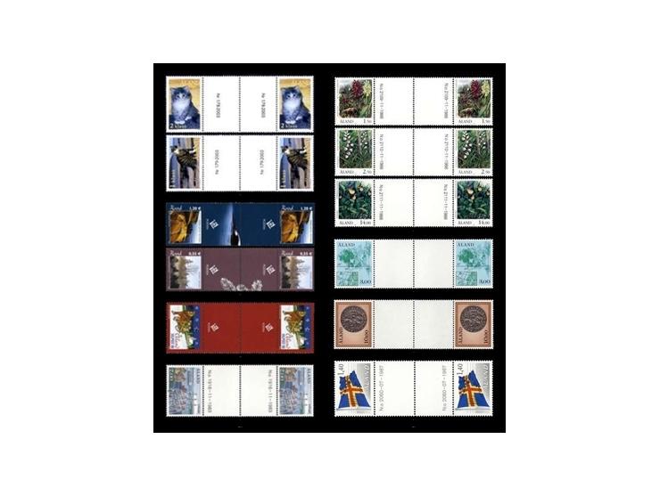 Finland – Åland Islands Specialized Collection 1984–2011 Mint Never Hinged Collection in Two DAVO Luxe AlbumsA comprehensive 