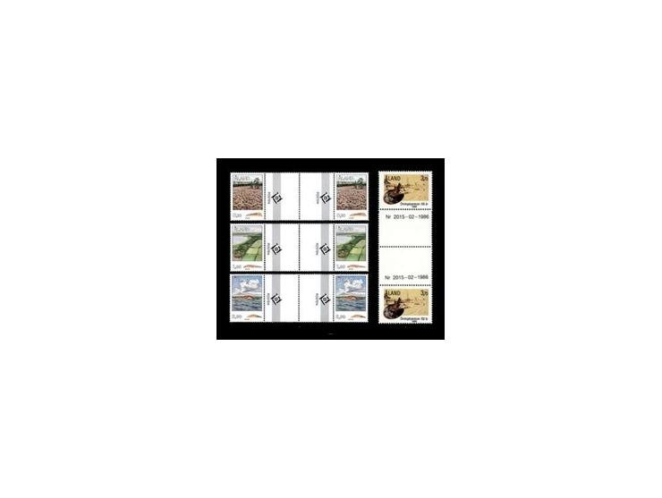 Finland – Åland Islands Specialized Collection 1984–2011 Mint Never Hinged Collection in Two DAVO Luxe AlbumsA comprehensive 