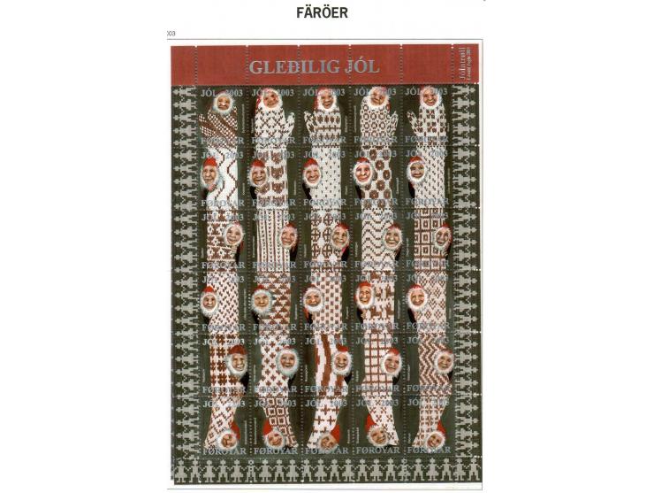 &nbsp;1976 - 2011 A Collection of Faroer Jolamerki Christmas Seals. A Collection Of 51 Diff Shettes Arenfed In Davo Pages all