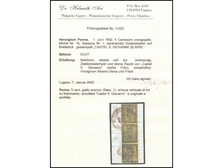 Italy, 1816 (26 Sept) — Disinfected Cover from Trieste to Napoli via FerraraFolded entirely bearing a pink flower-style healt