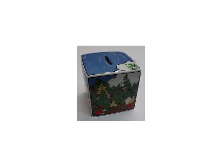 A Limited Edition Porcelain JNF Tzedakah Box, By Tiffany.Limited edition of 1200 designed exclusively for the Jewish National