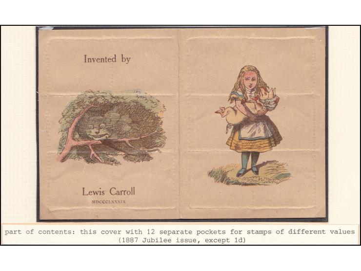 Dodgson, Charles L.
Eight or Nine Wise Words about Letter-Writing [with Stamp Case and Envelope].
London: Emberlin and Son, [