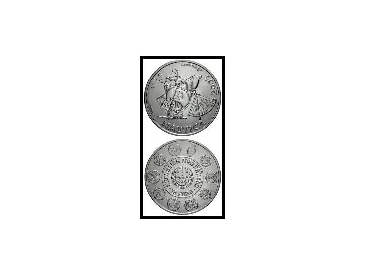 Portugal, 10 Euro, NAUTICA, 2003, Lisbon, ZZ, Silver, KM:748. Unc