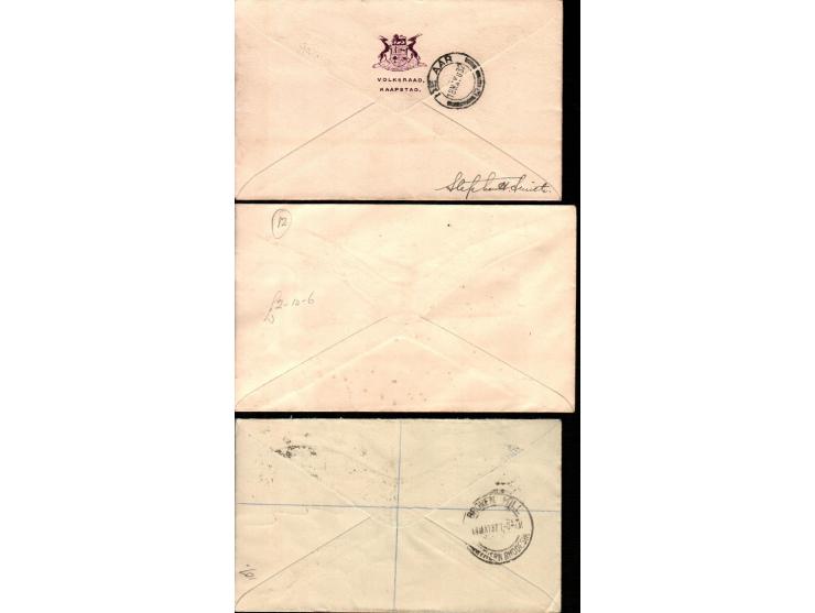 South Africa 1929 // 1938 group of 10 airmail covers to England and India. incl. A 1932 "Houses of Parliament" (Parlementshui