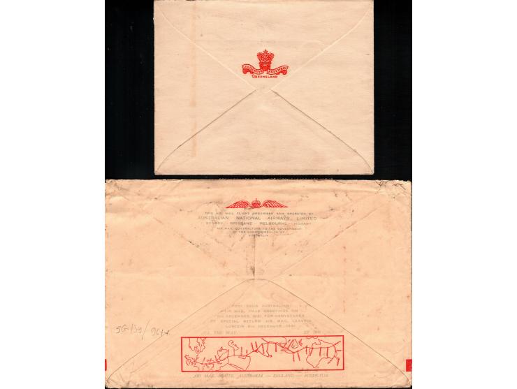 Australia 1931//1934, group of 3 airmail covers:

1931 Sydney Australia First Special Flight Airmail Cover FFC Special souven