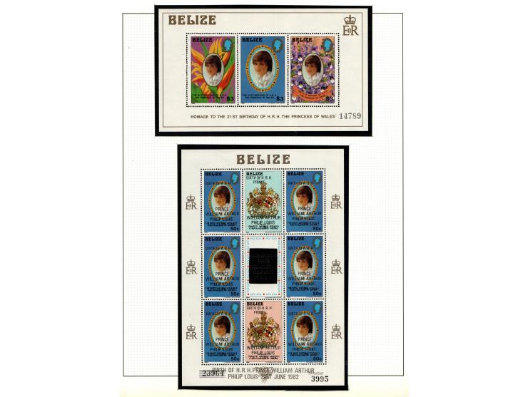 1981-1997, 'Princess Diana and the Royal Family Collection' comprises a Postal Commemorative Society binder showcasing 'Offic