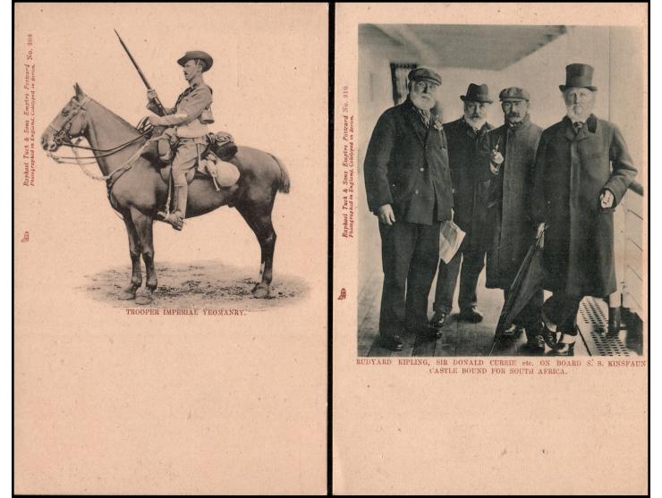 South Africa - Boer War Era Postcards 

Trooper, Imperial Yeomanry South Africa - Tuck Empire Postcard.
Mobilizing Reserves, 