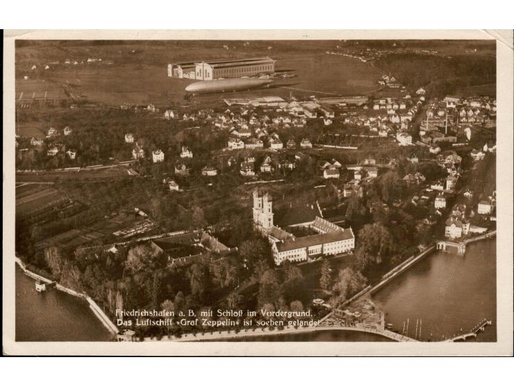 Germany 1930, Graf Zeppelin LZ-127 Osteefahrt / Baltic Sea Flight to Finland Sep 23-24 1930  Siger #88Ac. Freidrichshafen –He