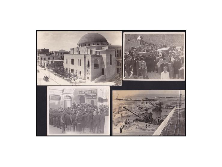 1920-1950. A group of 30 photos from the Land of Israel. Includes photos from Adasa Hospital and doctors and nurses. Photos o