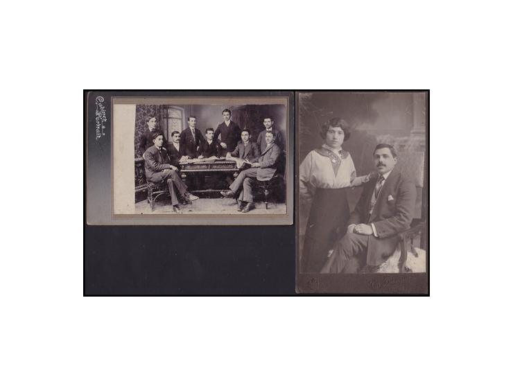 1910. A group of 4 pictures of Jews from Eastern Europe
