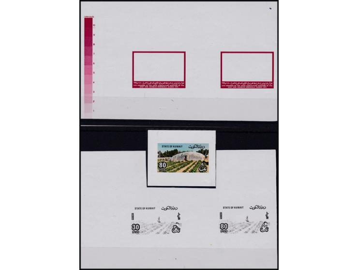 Lot of 9 diff sets of Plants: Flowers &amp; trees.
1.  Horss G/B 1978. This black print been especially prepared for STAMP CO