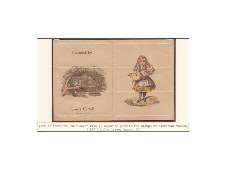 Dodgson, Charles L.
Eight or Nine Wise Words about Letter-Writing [with Stamp Case and Envelope].
London: Emberlin and Son, [